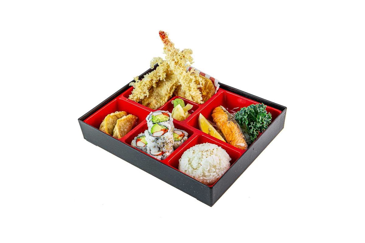 Salmon Teriyaki Bento