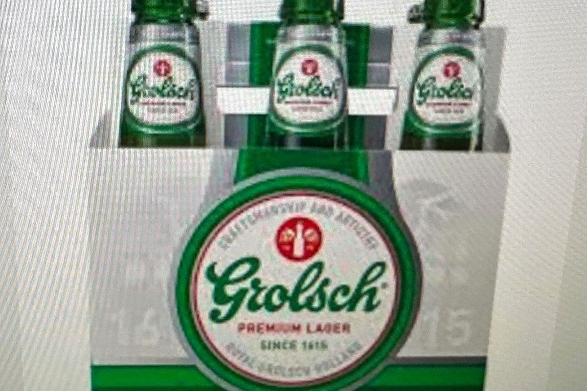 Grolsch Premium Lager Beer (6 x 330 ml)