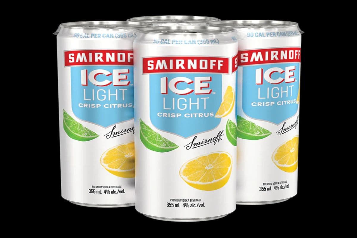 Smirnoff Ice Light 4Cans (4 x 355ml)
