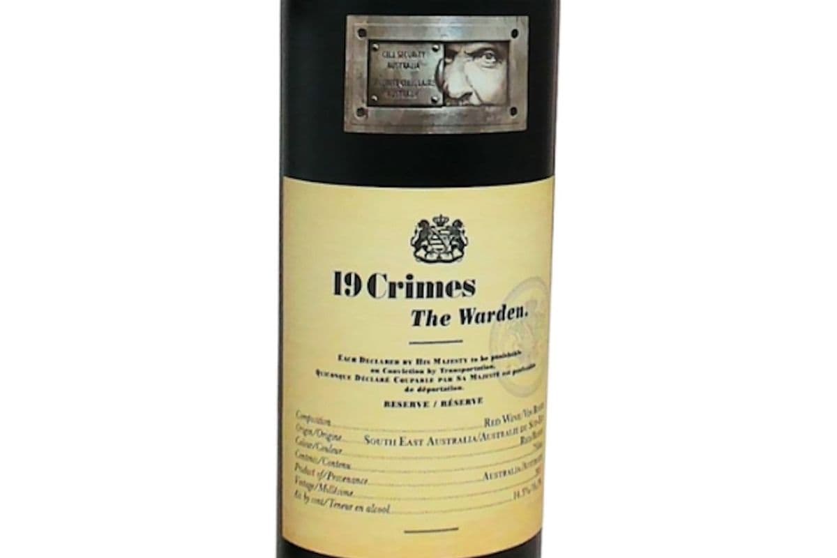 19 CRIMES THE WARDEN RED BLEND 750ML (1 x 750 ml)