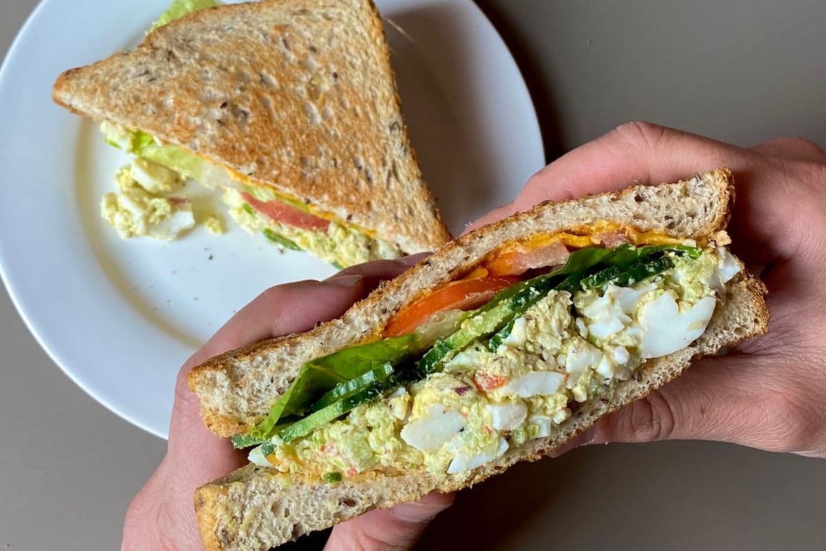 Egg Salad Sandwich Or Bagel Or Wrap