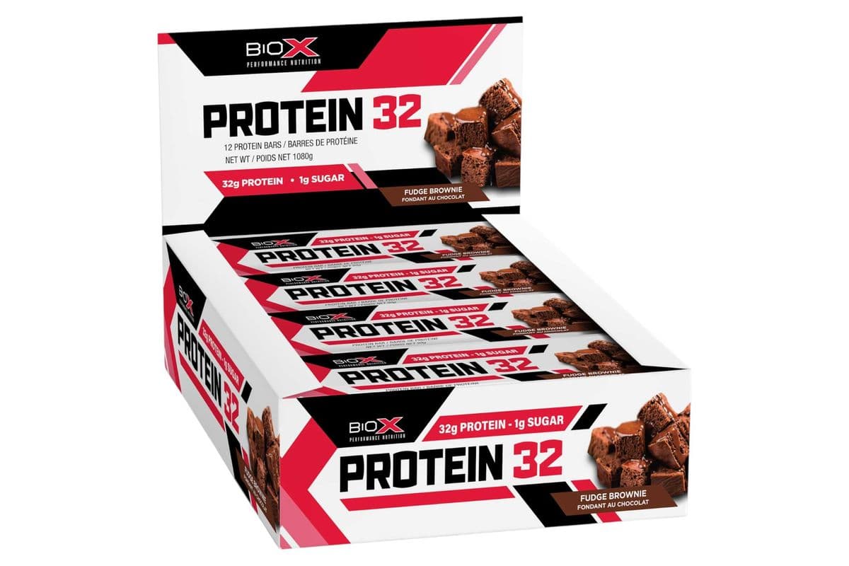 Bio X Fudge Brownie Bar Protein 32gm (90gm) (320 Cal)