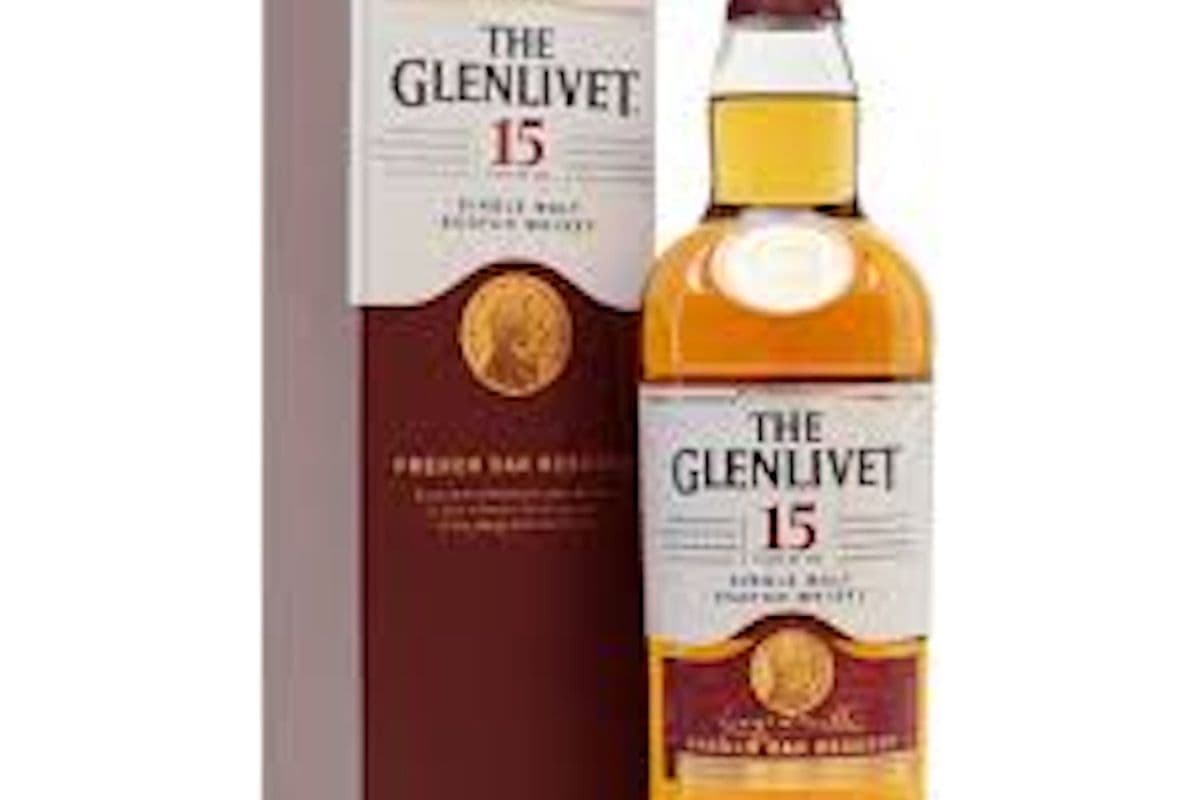 THE GLENLIVET OAK 15 YEAR OLD(750 ml) (1 x 750ML)