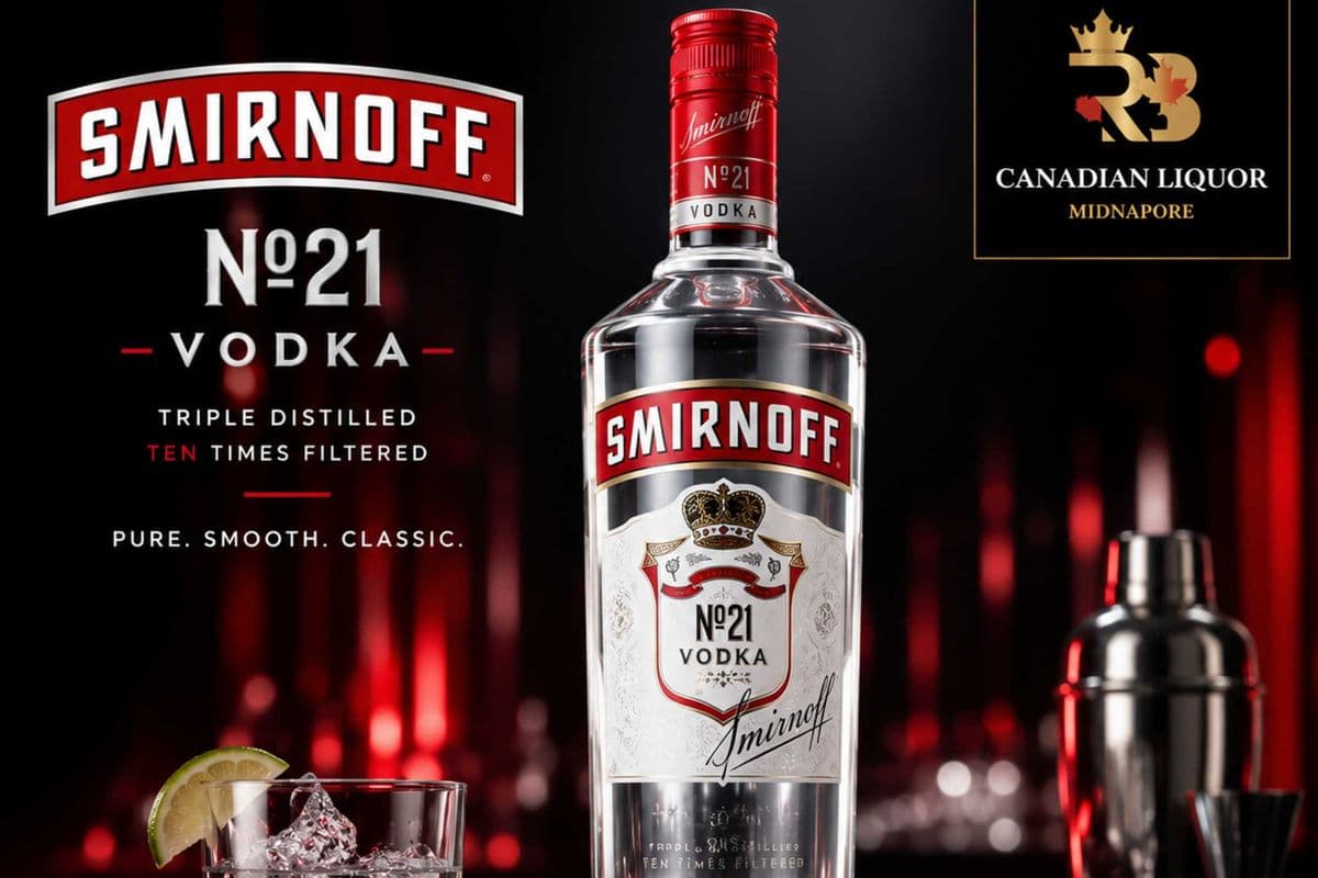 Smirnoff Vodka, Cherry (1 x 750 mL)