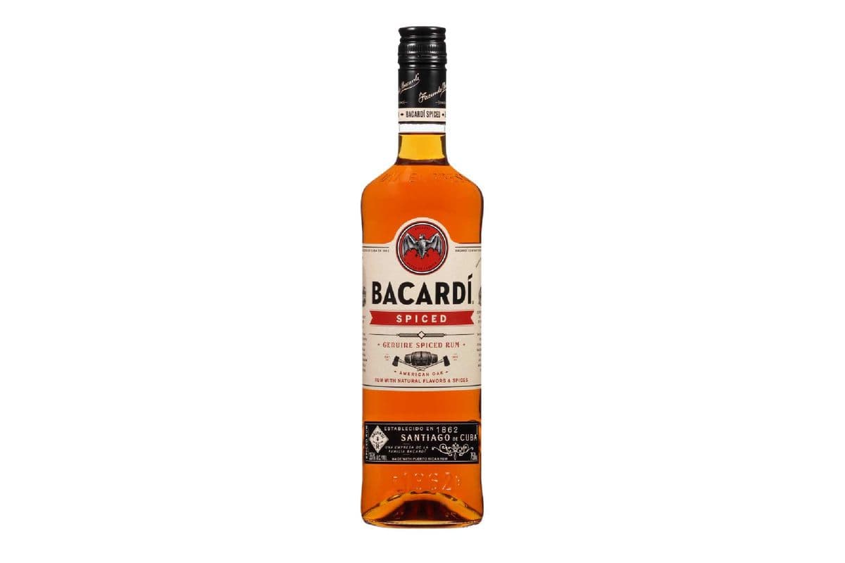 Bacardi Spiced Rum-750ml (1 x 750ml)