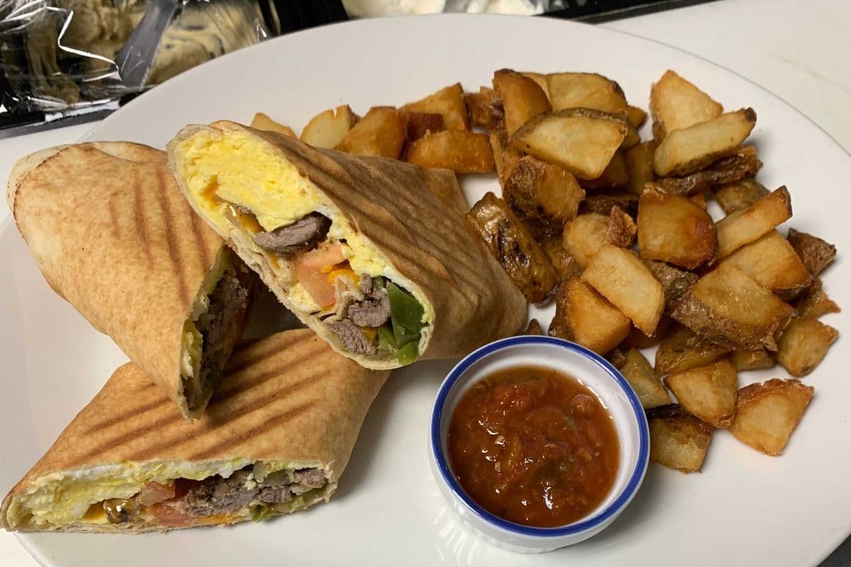 Beef Breakfast Wrap