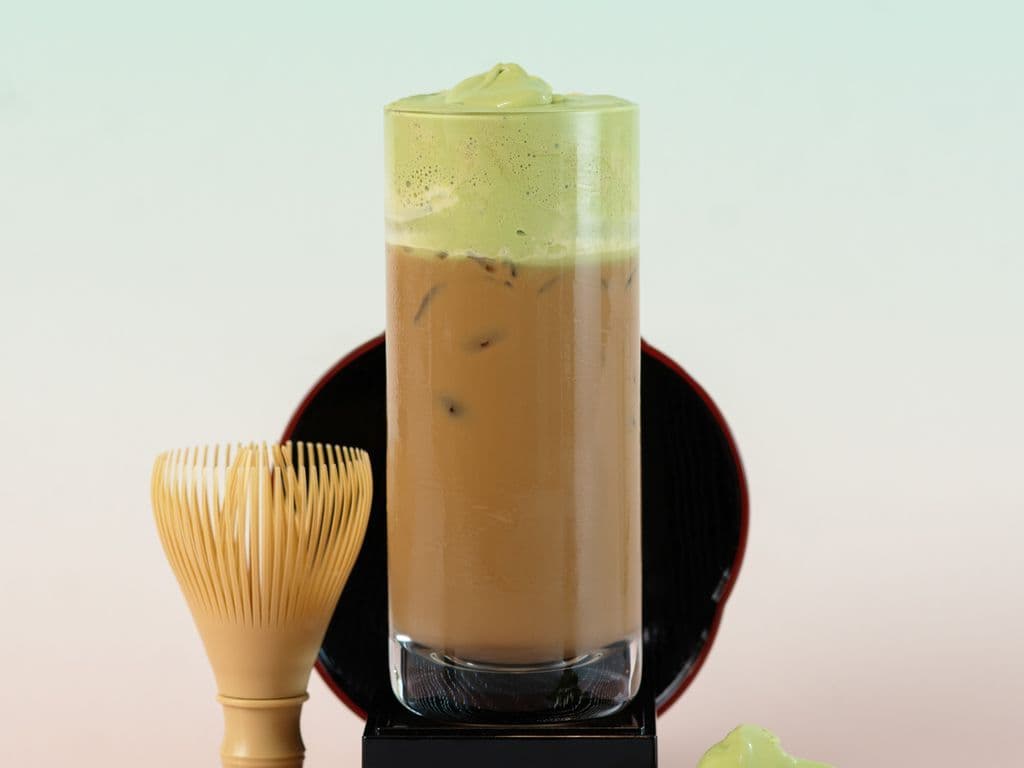 Saigon Drip + Matcha Foam