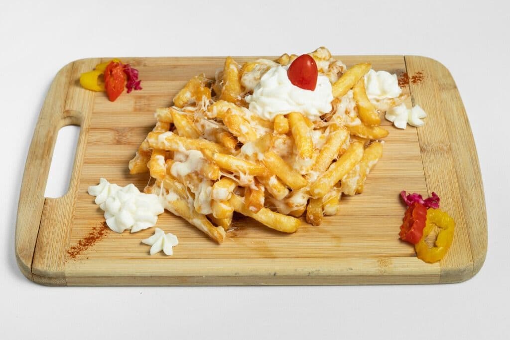 Garlic Cheesy Fries