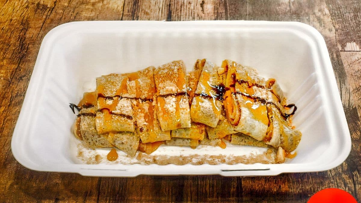 Le Beurre d'Arachide et Nutella / The Peanut-Butter and Nutella (Crêpe)