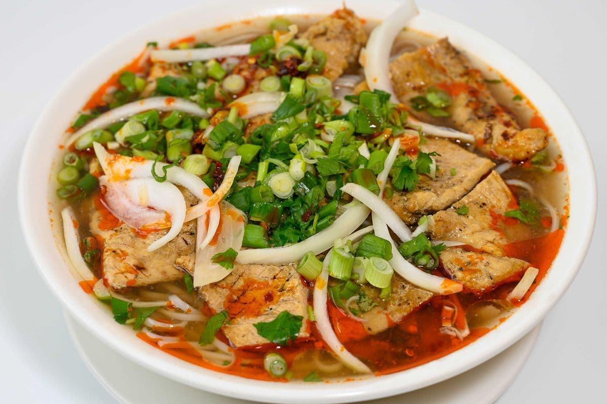 39. Spicy Satay Grilled Chicken Noodle Soup