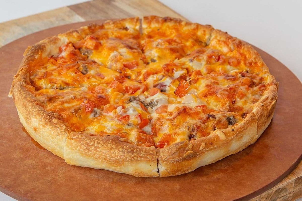 Small Bacon Cheeseburger Pizza
