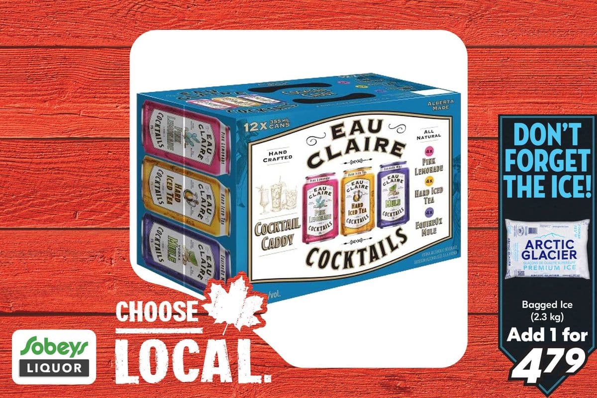 Eau Claire Cocktail Caddy (12 x 355 ml)