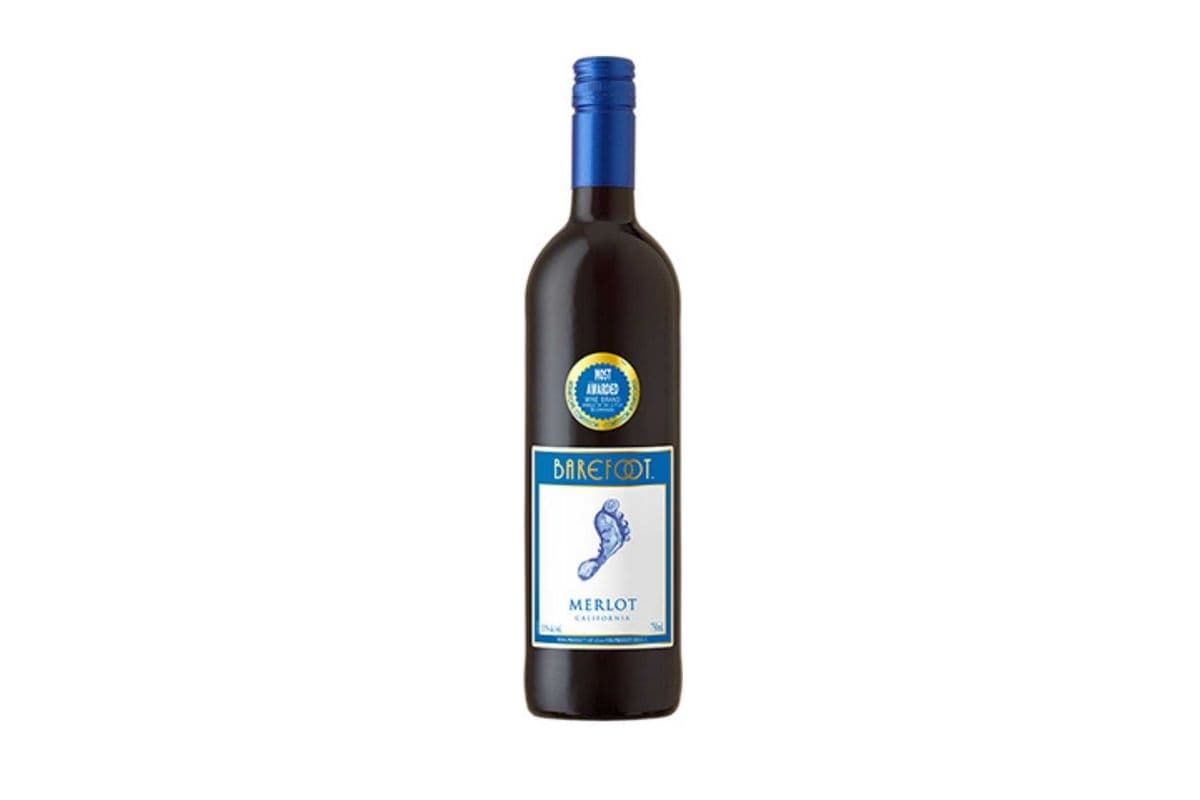 Barefoot Merlot (USA) (1 x 750 ML)