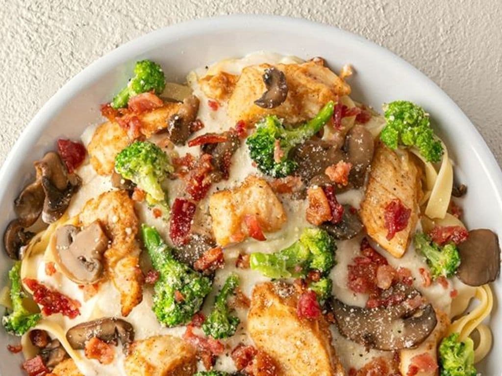 Loaded Fettuccine Alfredo