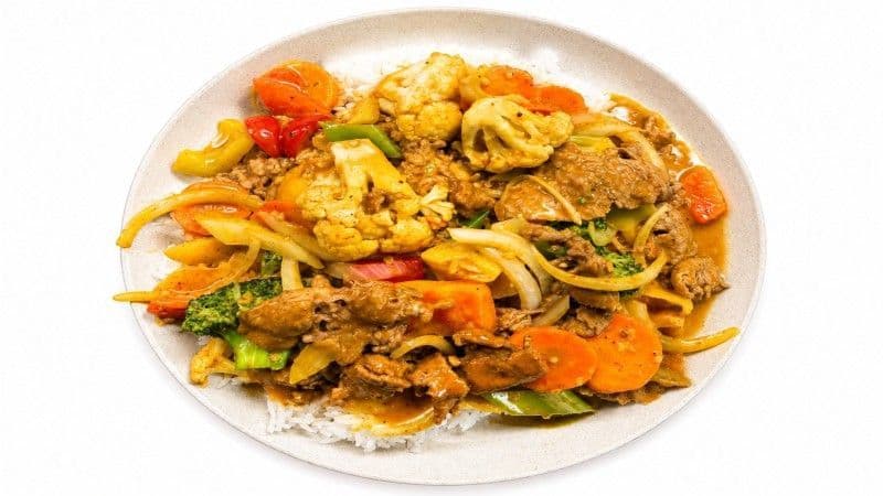 C2 - CURRY BEEF ON RICE