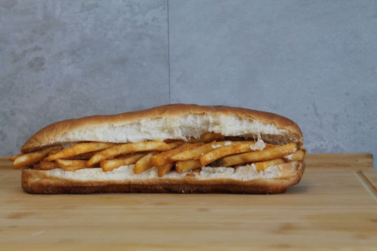 KooDoo Fries Sandwich