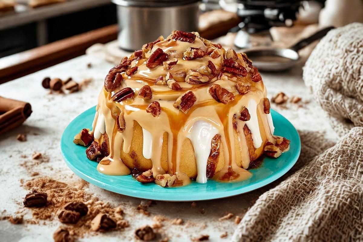 Caramel Pecan Minni-Bun