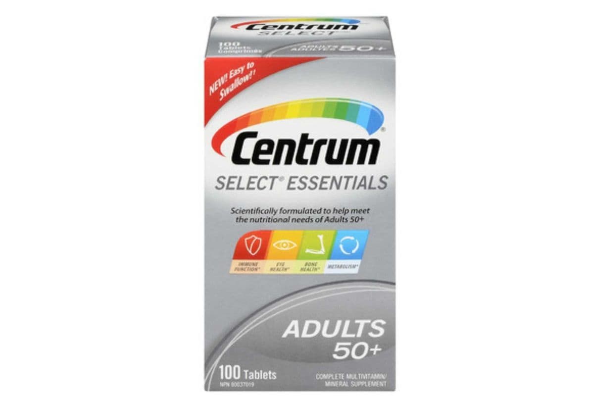 Centrum Select Adult 50+ Multivitamins (100 tabs)