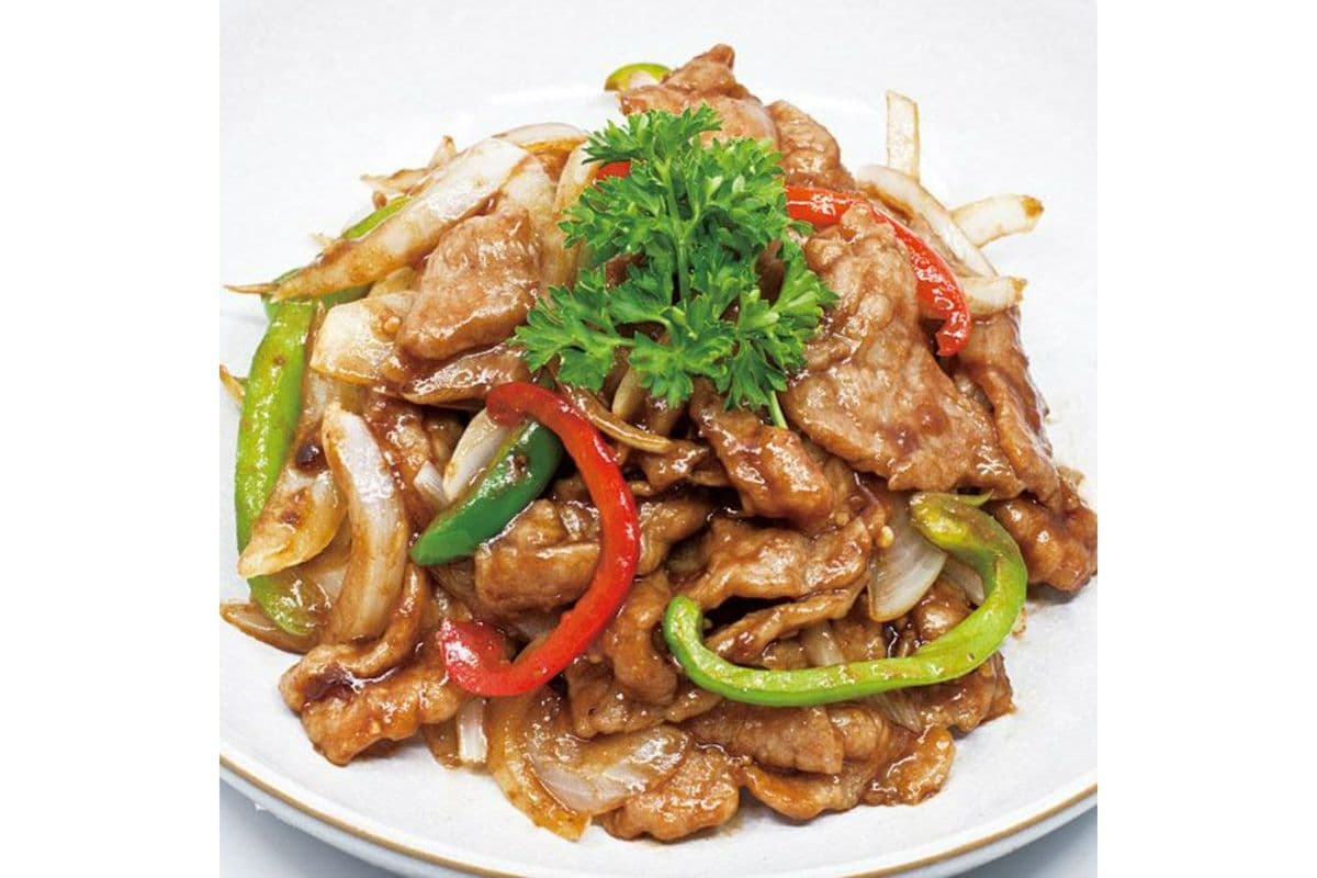 14. Sliced Beef with Satay Sauce