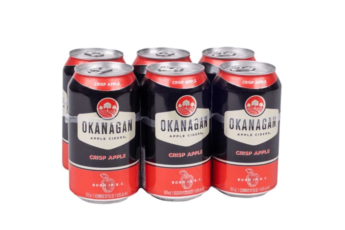 Okanagan Premium Apple Cider (6 Cans) (6 x 355ML)