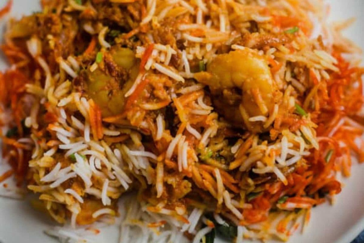 Shrimp Biryani