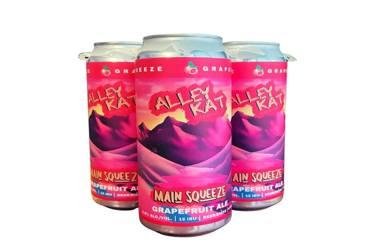 Alley Kat Main Squeeze Grapefruit (4Cans) (1 x 473 ML)