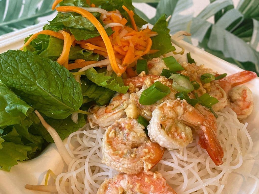 Shrimp Vermicelli (Bún Tôm Nướng)