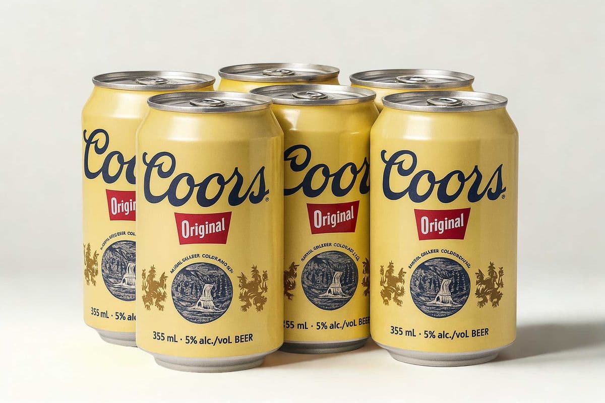 Coors Original 6PK Cans (6 x 355 ml Can)