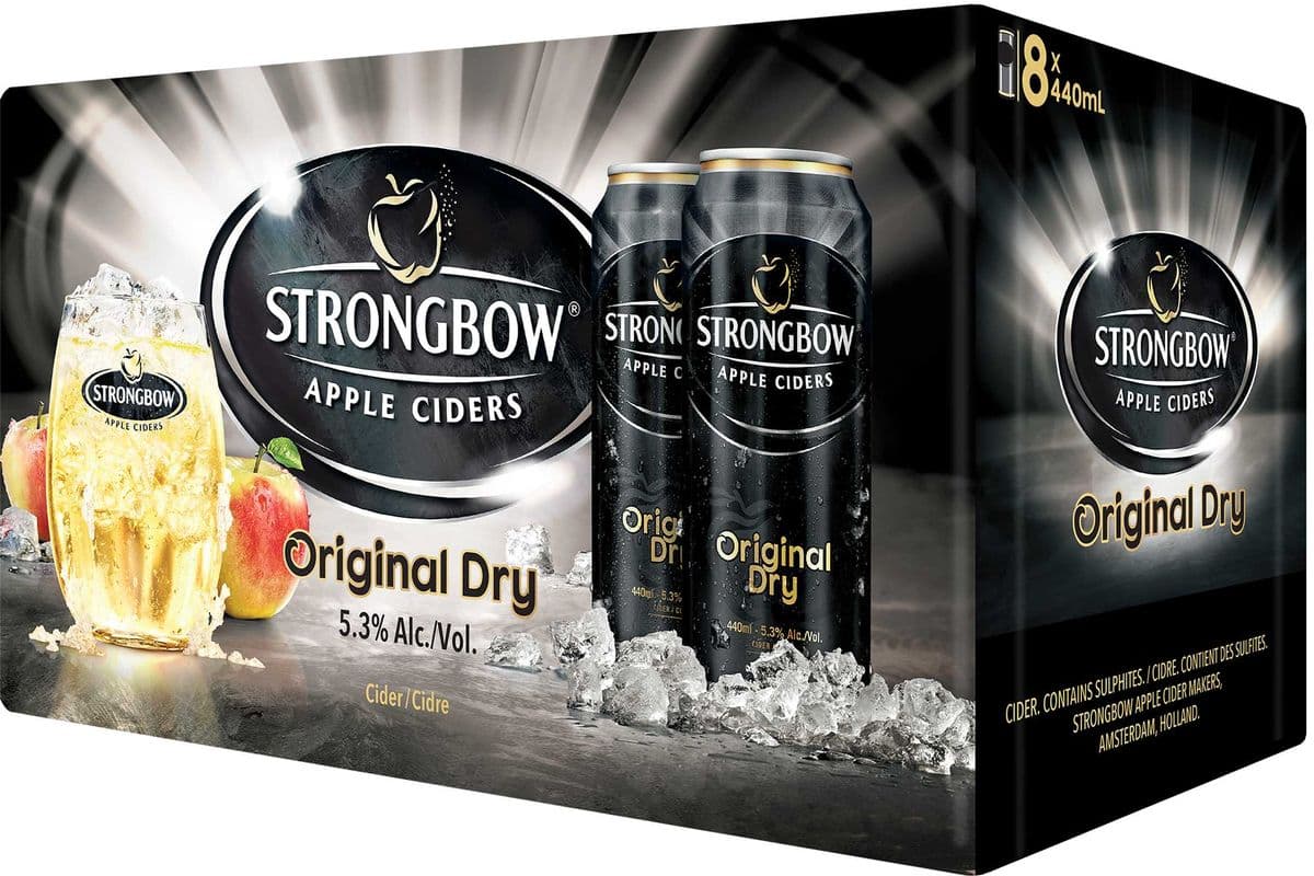 Strongbow 8 pack (8 x 355 ml)