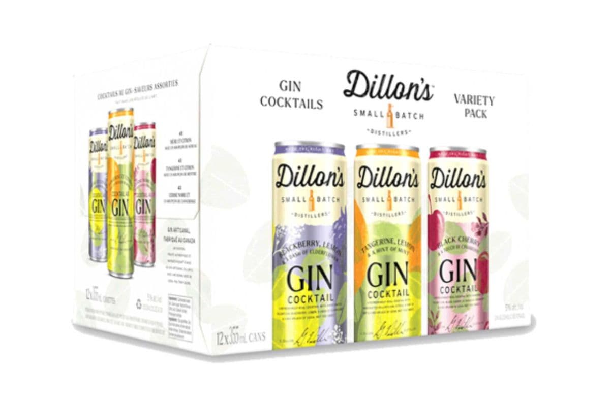 DILLON S GIN COCKTAILS VARIETY PACK (12 x 355ML)