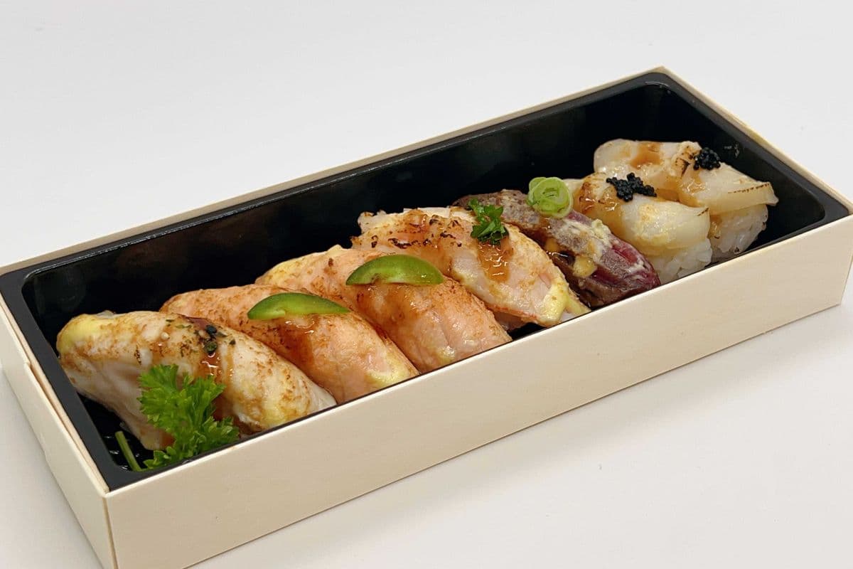 BOGO Torched sushi Box