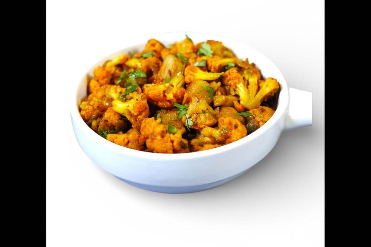 Aloo Gobhi (Cauliflower potato) vegan