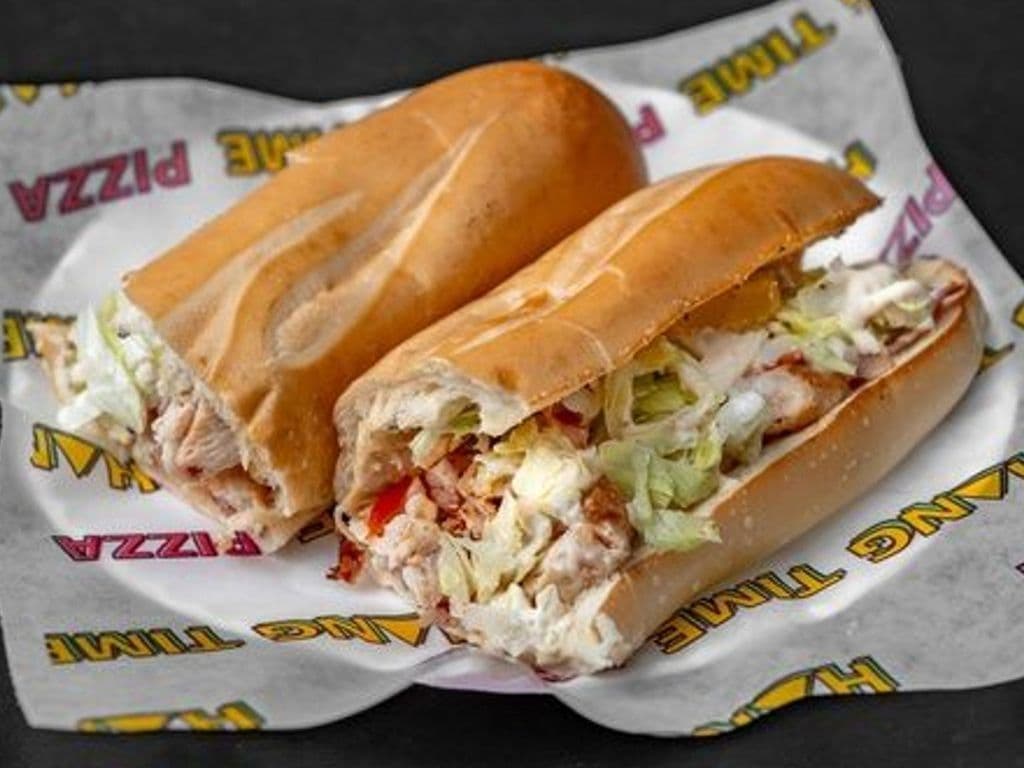 Chicken Caesar 8 Inch Sub