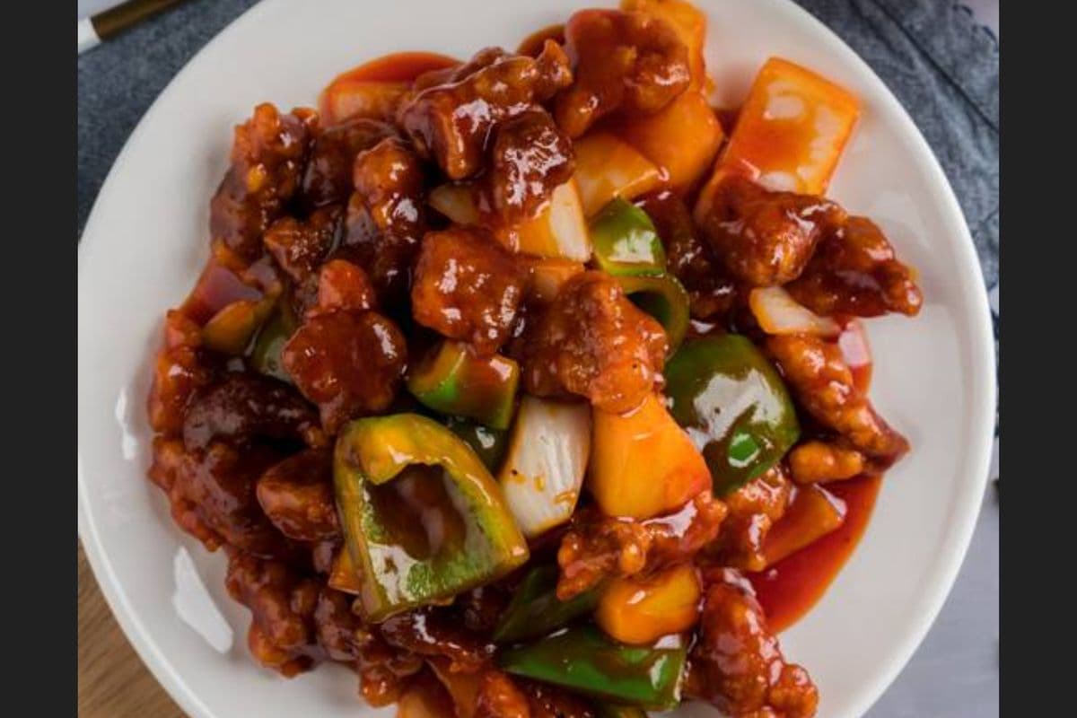 Sweet and Sour Pork with Pineapple