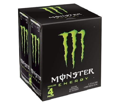 Monster Energy (4 Pack) 1001440