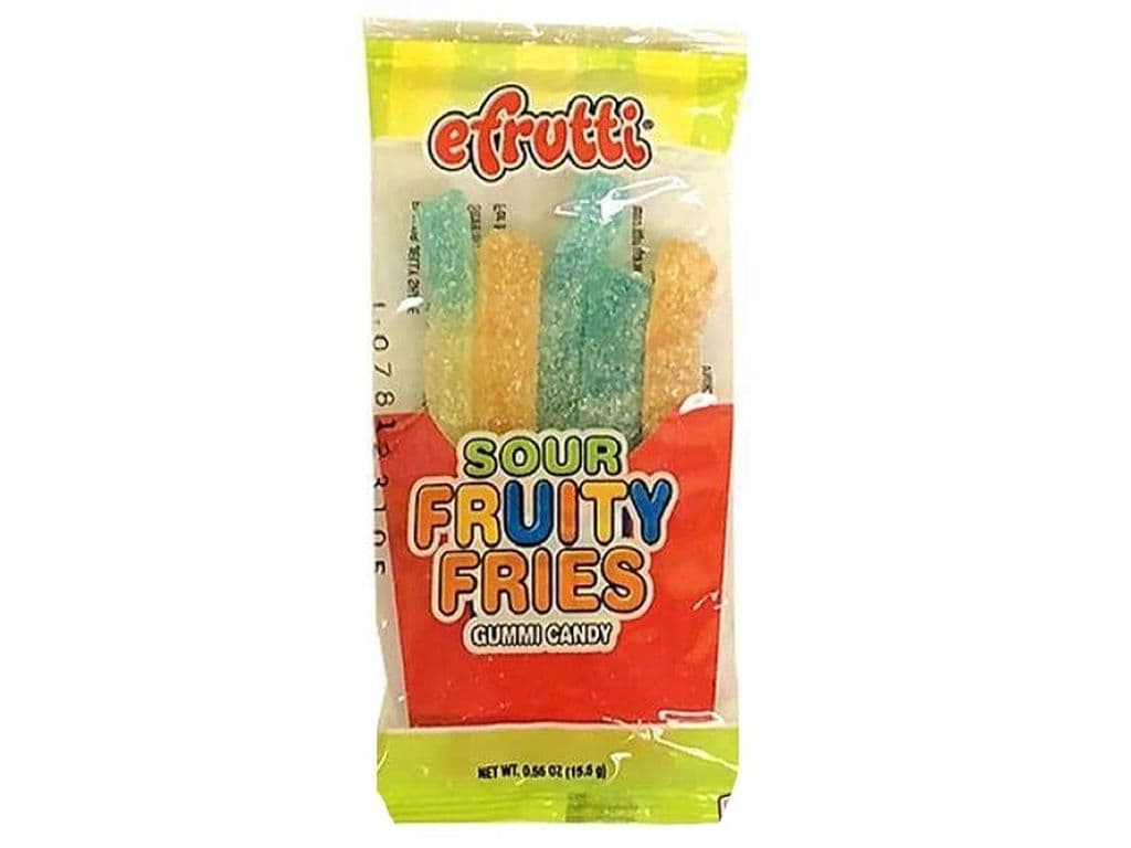 Efrutti Sour Fries Gummy Candy