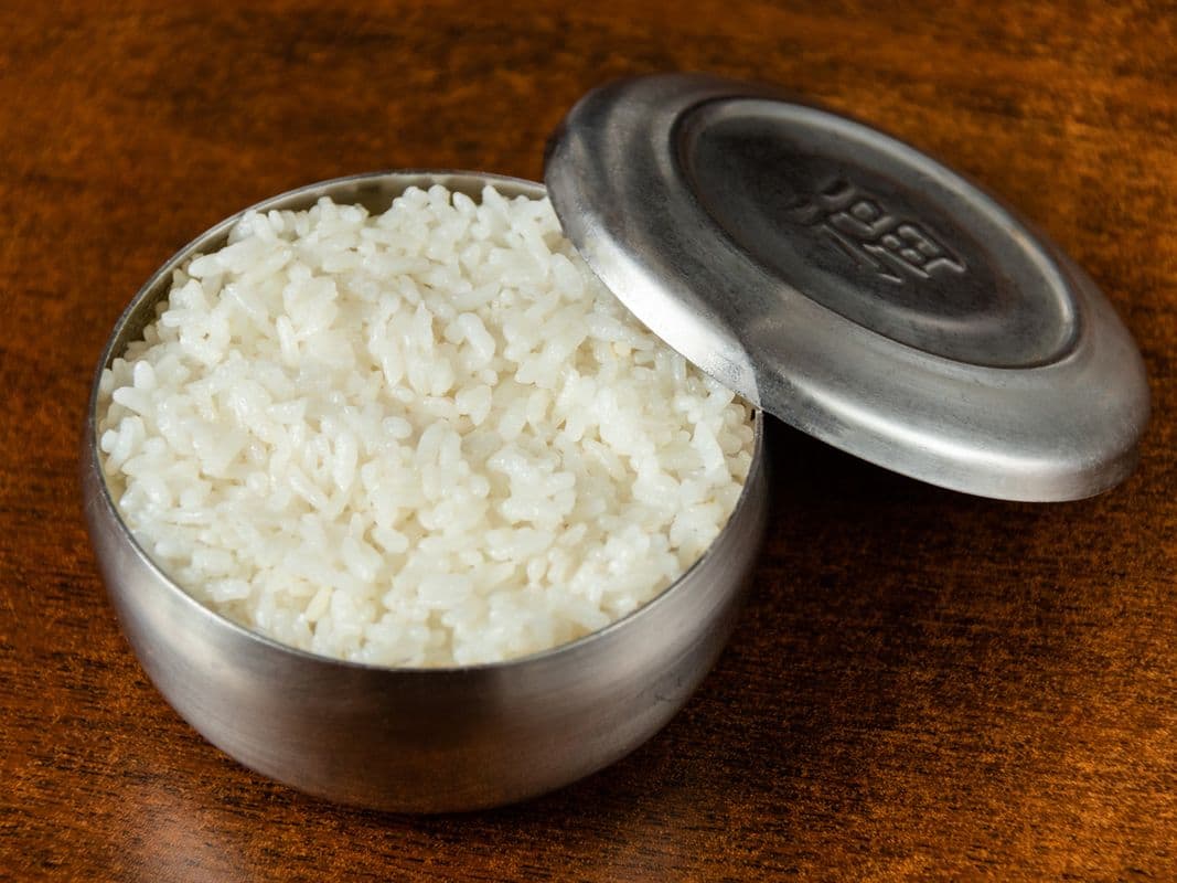 8. Steamed Rice