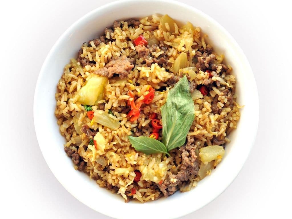 Thai Beef & Pineapple Fried Rice Bowl