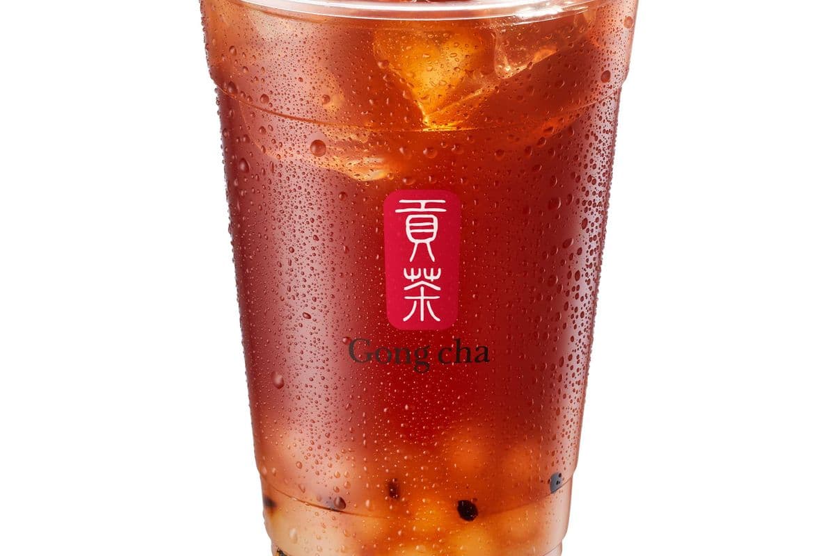 Strawberry Passionfruit Earl Grey Tea w/ Kanten Jelly