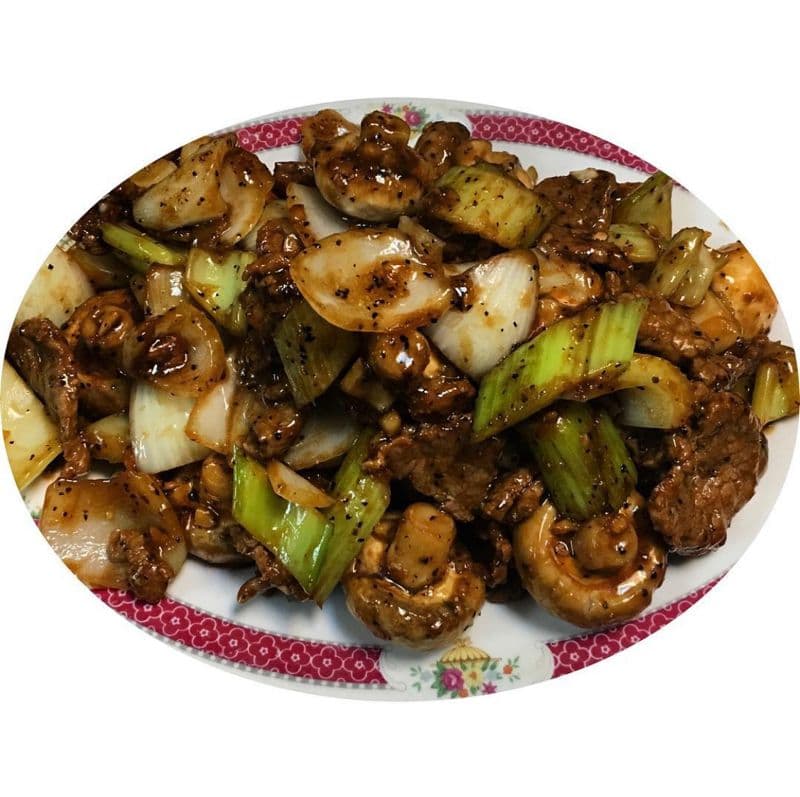 48. Beef with Black Pepper Sauce