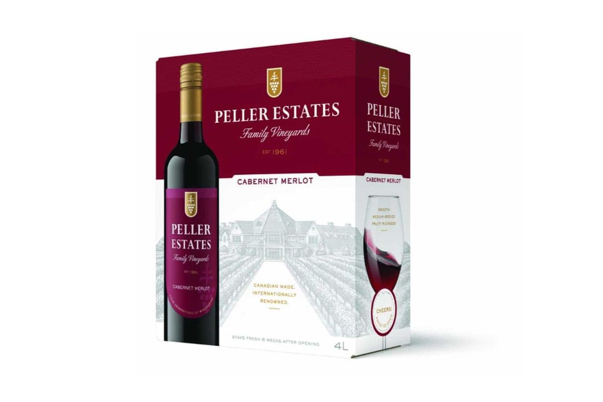 4L Peller Estates Cab Merlot (1 x 4L )
