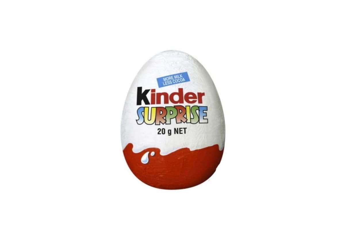 Kinder surprise 20gms (552 Cal)