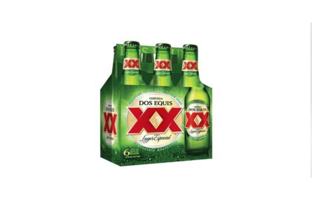 Dos Equis XX Lager Pilsner-Style Mexican Lager (6 Bottles) (1 x 6x330ml)