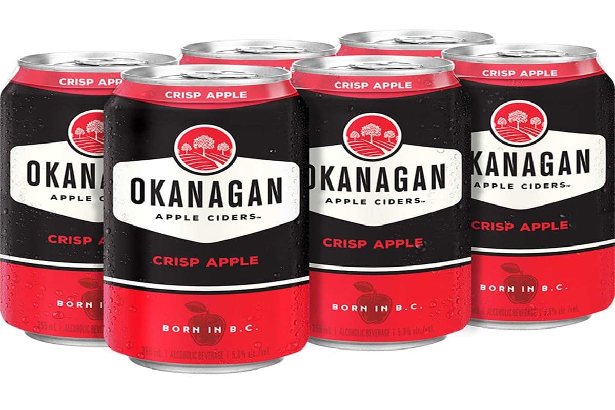 OKANAGAN DRY APPLE CIDER 6 CANS (6 x 355 ML)