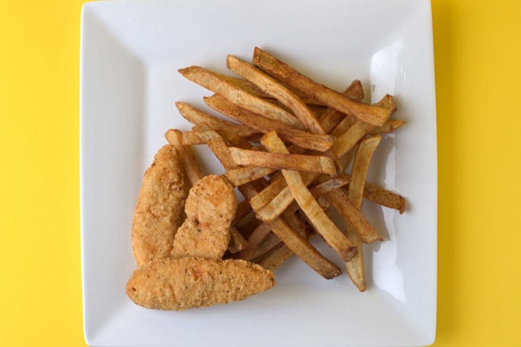 Chicken Fingers with Fries