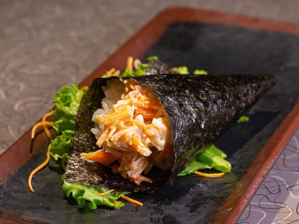Aji Sai HandRoll(1pc)