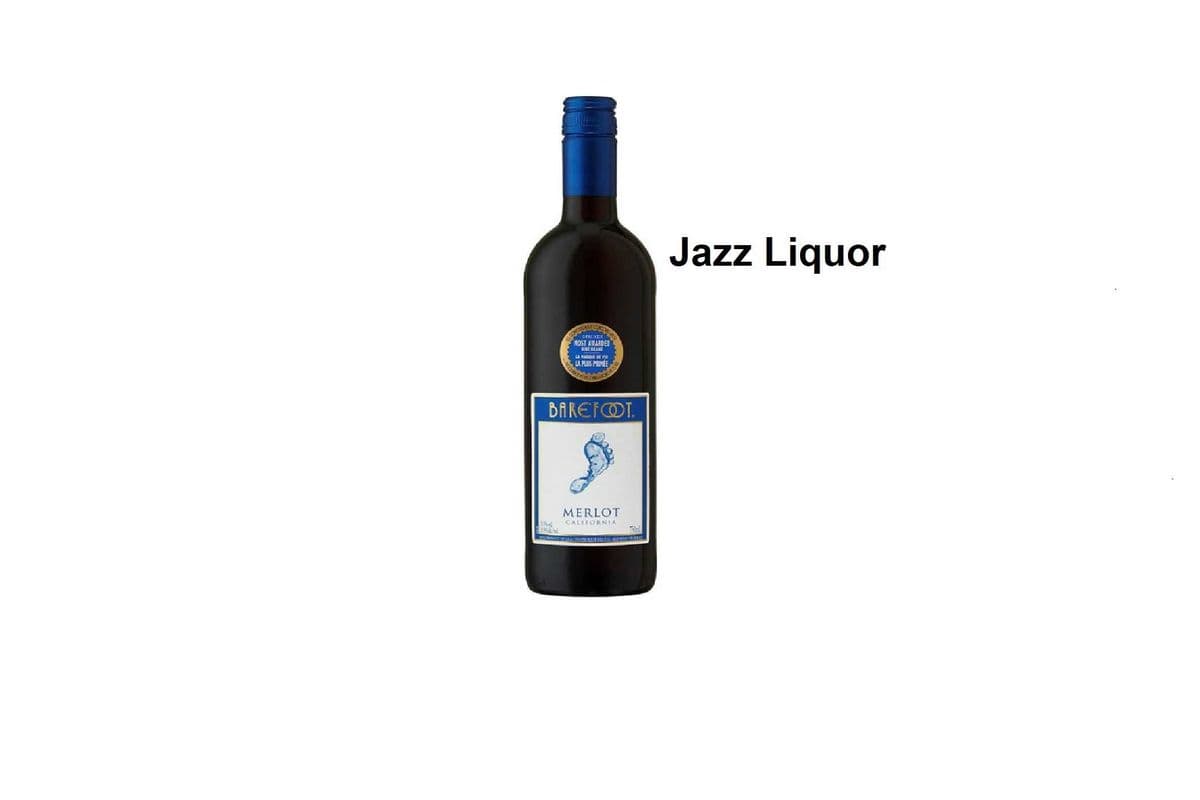 BAREFOOT MERLOT 750ML (1 x 750ML)