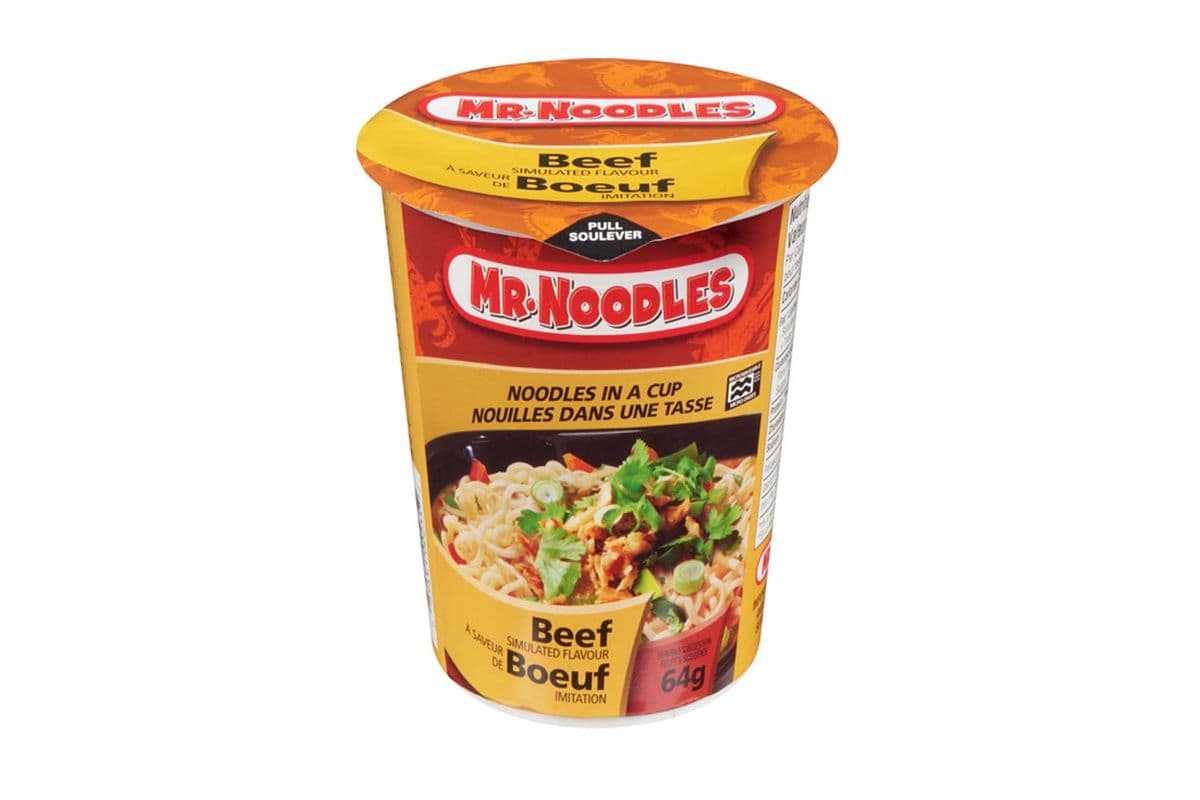 MR. Noodles - Beef Noodles in Cup (64 g)