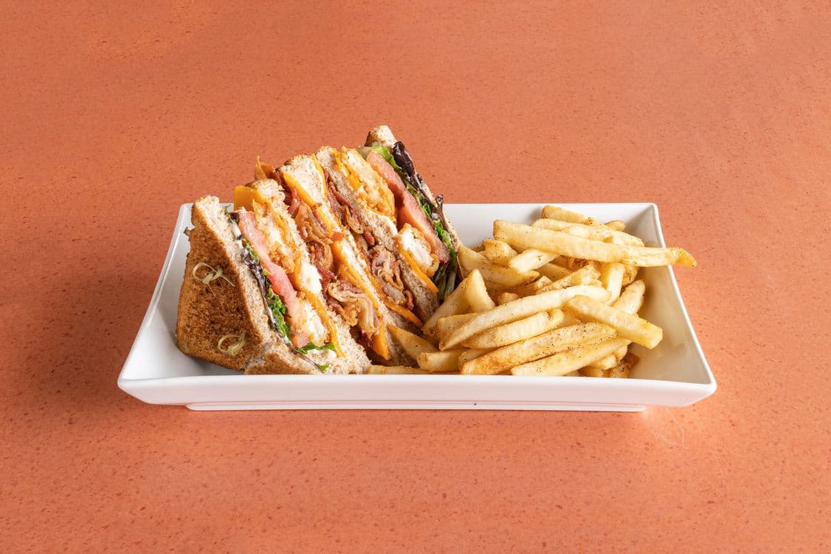 Crispy Chicken Club Sandwich