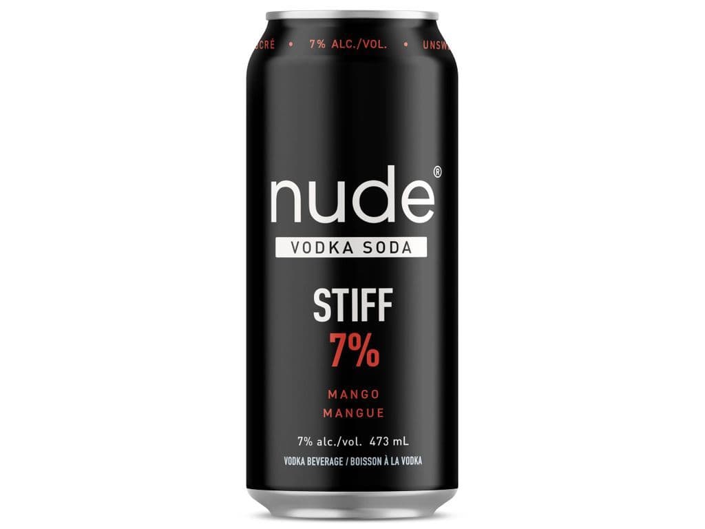 Nude Vodka 7 % Stiff Mango Single Can